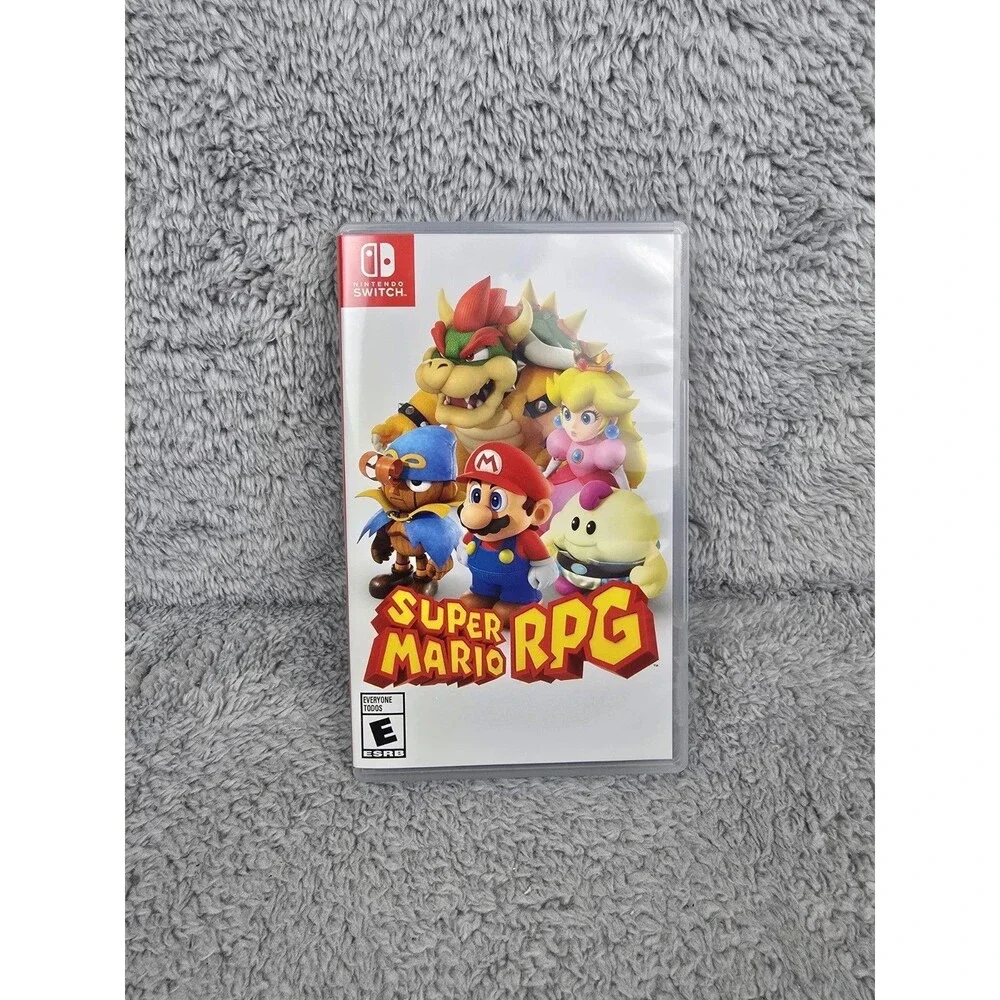 Super Mario RPG Nintendo Switch Case ONLY NO Video Game Cartridge